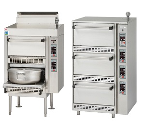 業務用ガス炊飯器（２段式・３段式）