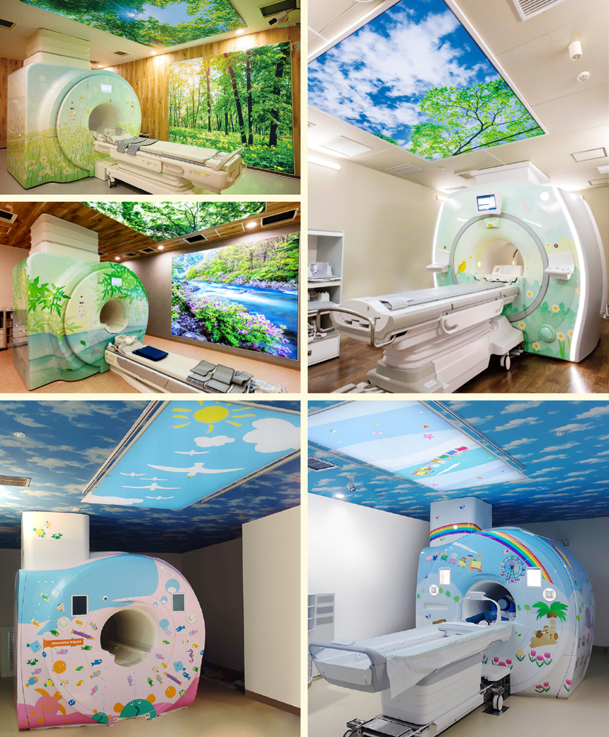 MRIラッピングと天井・壁面SKYLIGHT