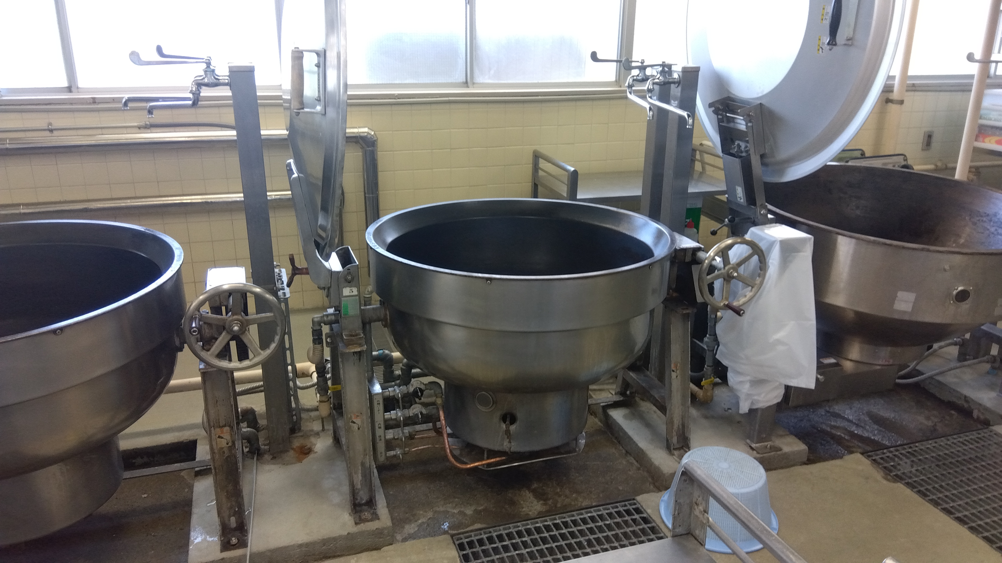 涼厨回転釜を納品致しました。