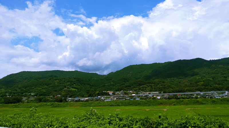 開成町の長閑な風景