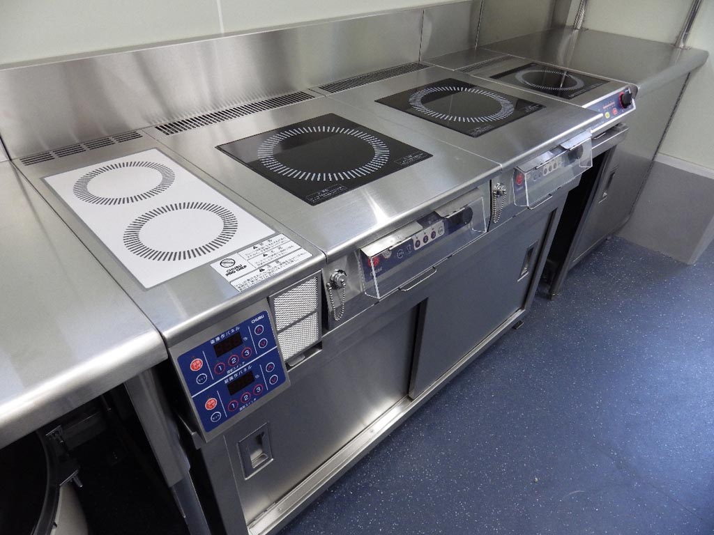 熱機器｜電磁調理器（IH調理器））：厨房機器・厨房設計の日本給食設備株式会社