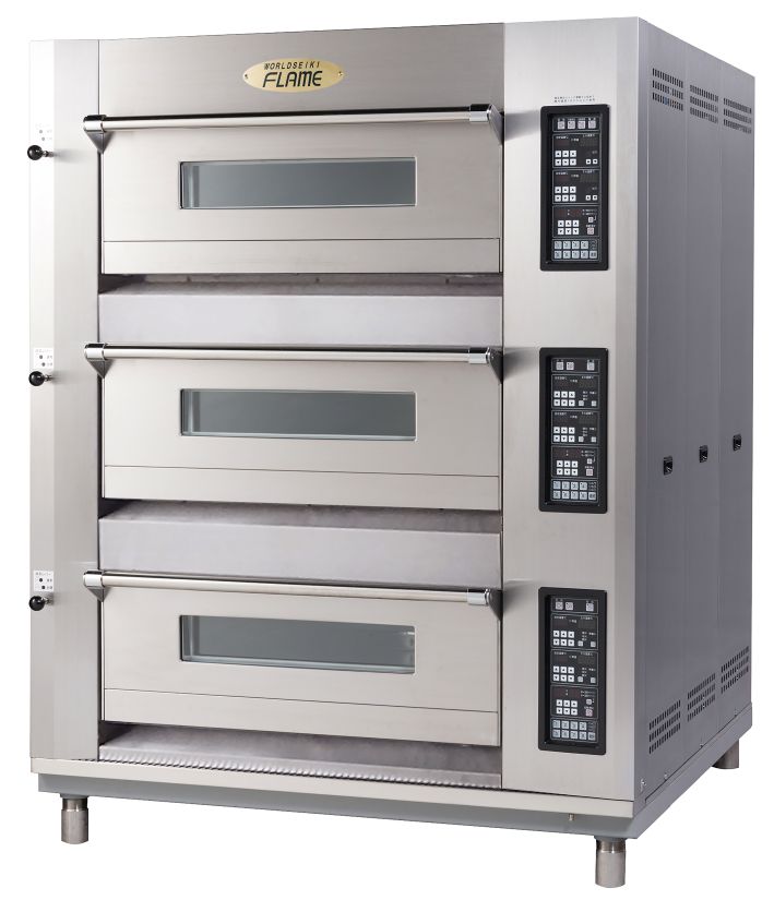 デッキオーブンje型 ベーカリー機器 デッキオーブン 厨房機器 厨房設計の日本給食設備株式会社