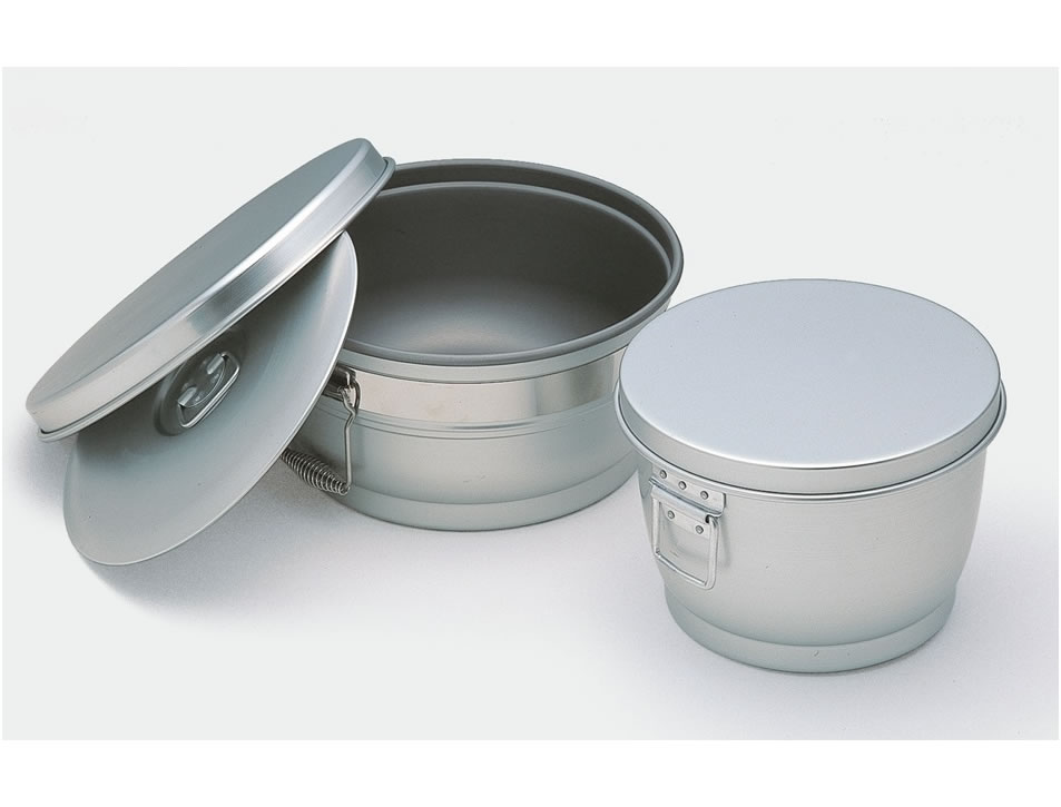二重食缶 - （配食・配膳用品｜食缶）：厨房機器・厨房設計の日本給食 