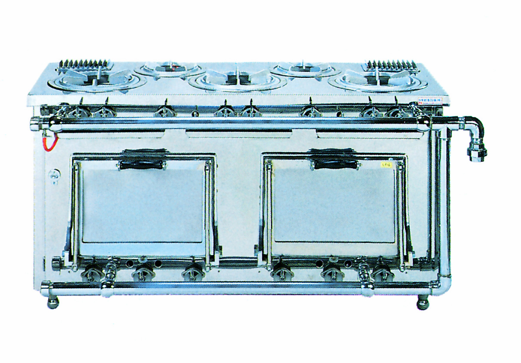 外管式ガスレンジ Grs Grd型 熱機器 ガスレンジ ガステーブル ローレンジ ガスコンロ 厨房機器 厨房設計の日本給食設備株式会社