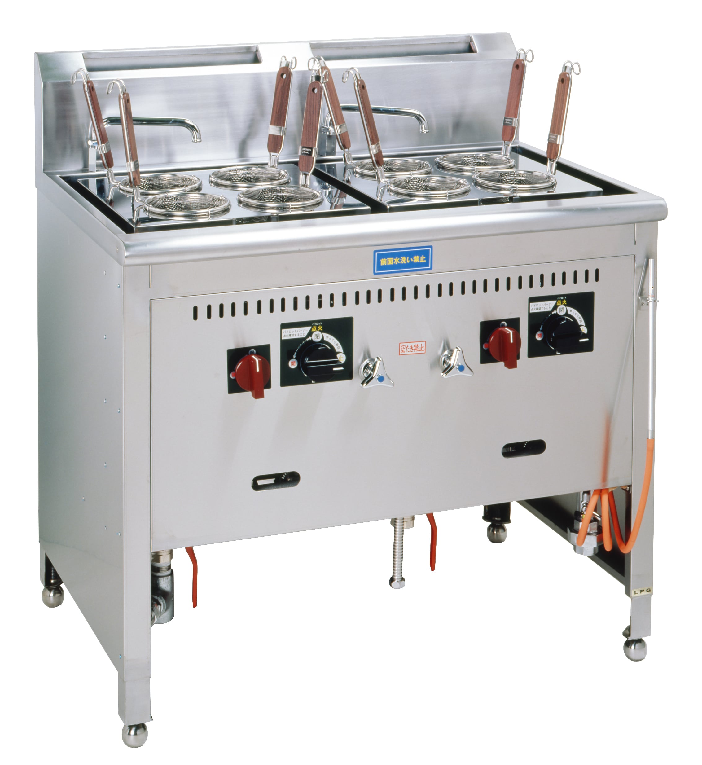 ゆで麺器 - （熱機器｜ゆで麺器）：厨房機器・厨房設計の日本給食設備