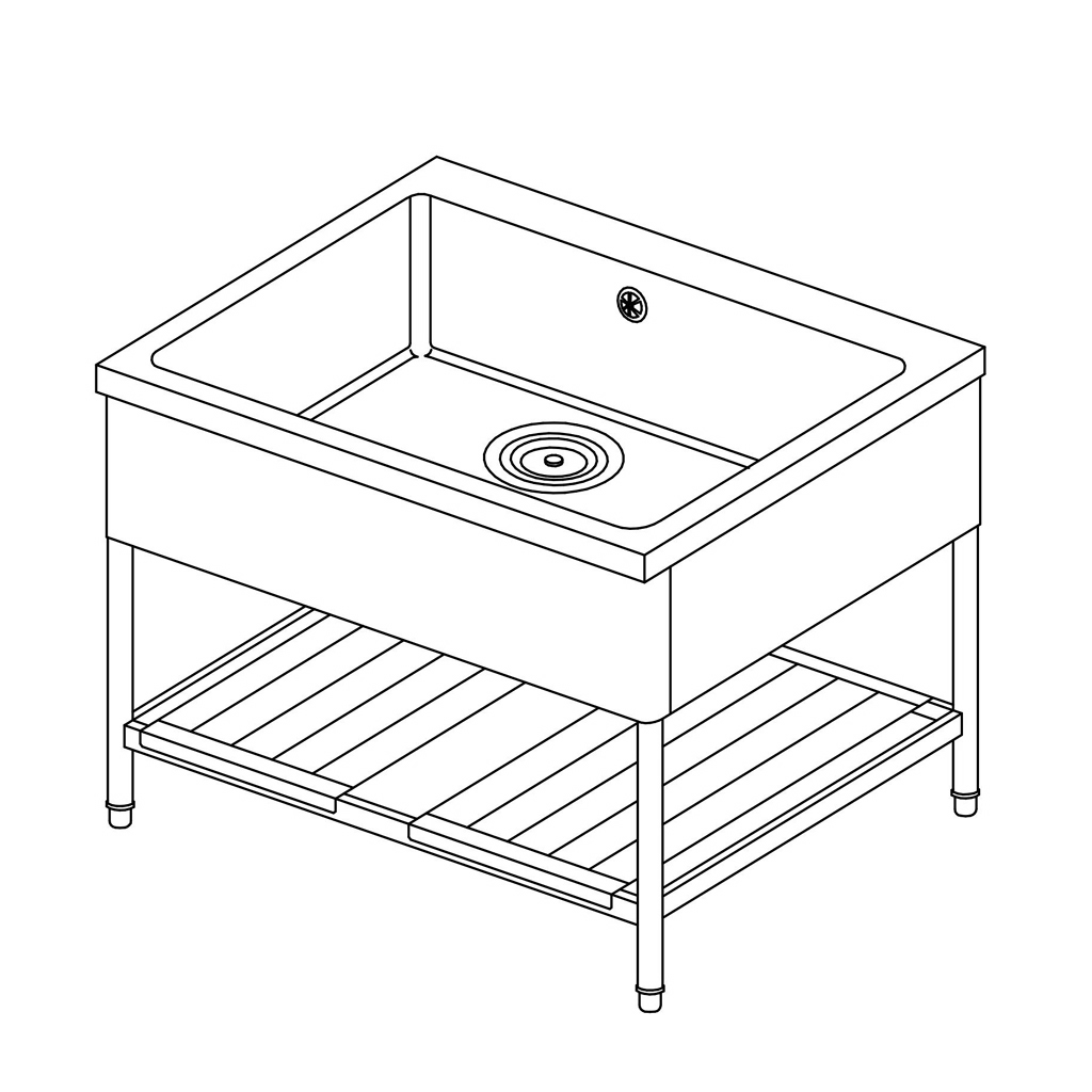 作業・収納機器｜シンク（1槽・2槽・3槽））：厨房機器・厨房設計の ...