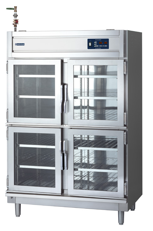 台下型遠赤外線温蔵庫NB型 - （適温・配膳機器｜温蔵庫・湿温蔵庫・冷温蔵庫（遠赤外線））：厨房機器・厨房設計の日本給食設備株式会社